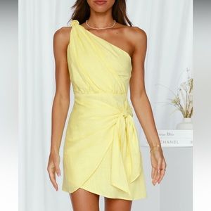 Hello Molly Yummy Love Dress Yellow